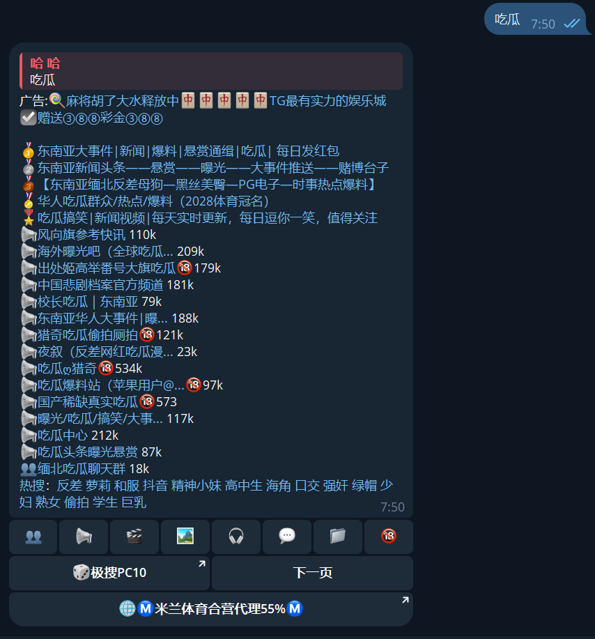 telegram如何搜索 示例图片