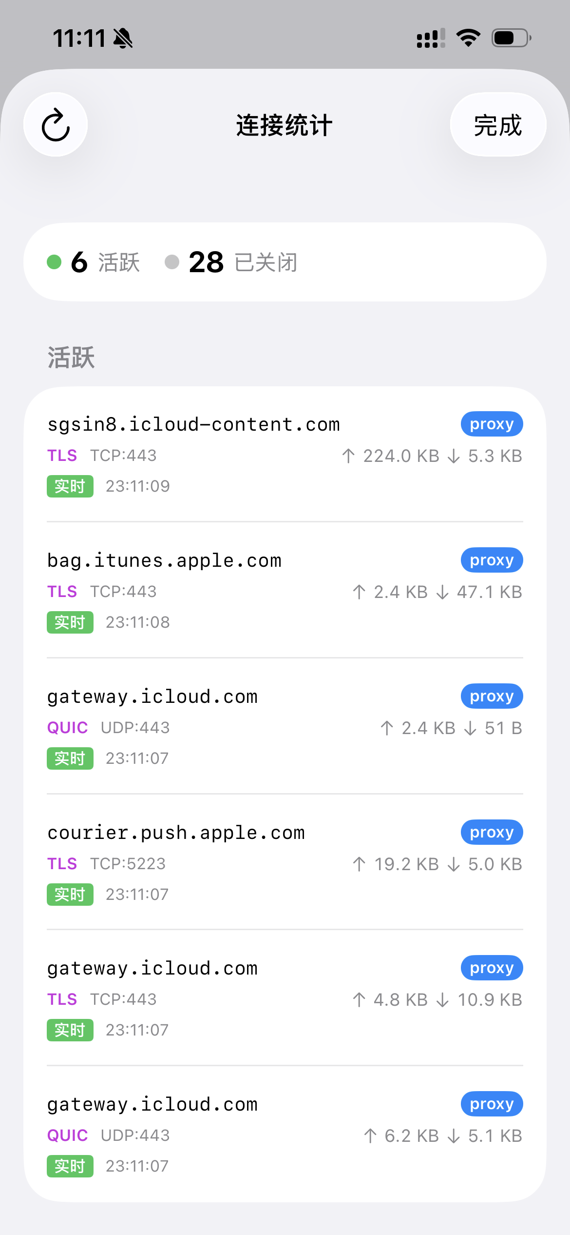 Connection View